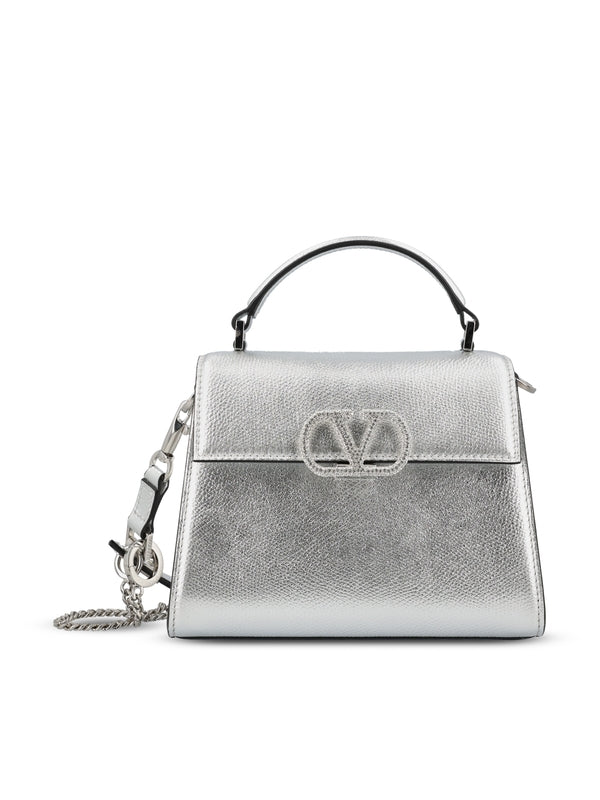 Valentino Silver Tote Bags