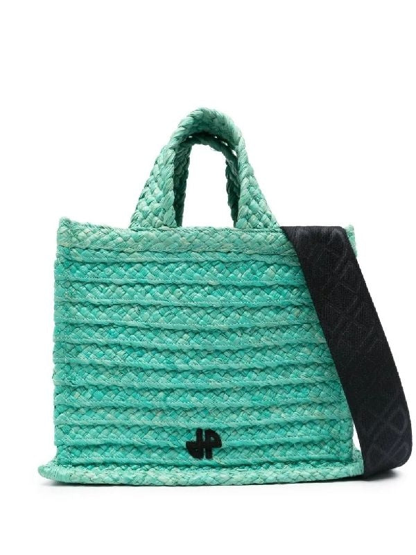 Patou Green Tote Bags