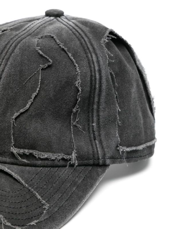 Distressed Cotton Baseball Cap