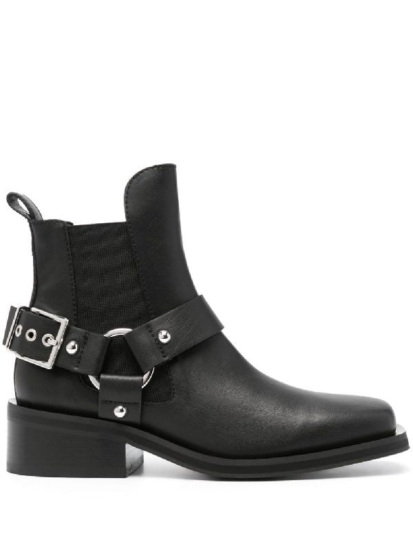 Biker Leather
  Chelsea Boots