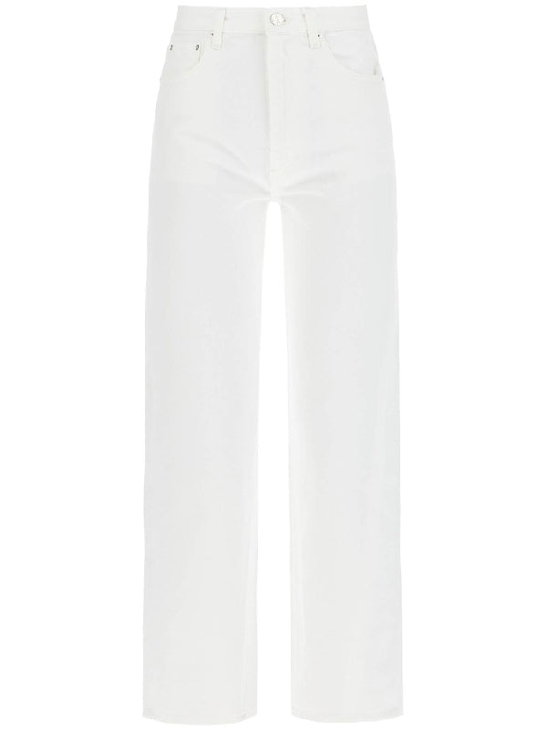 Twist Crop Denim Pants - Jente