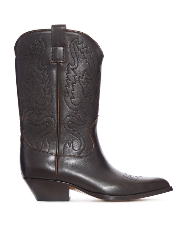 Buttero Brown Middle Boots