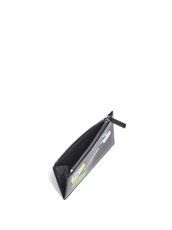 Cash Leather Card Holder