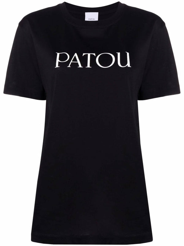 Patou Black Short Sleeve T-Shirt