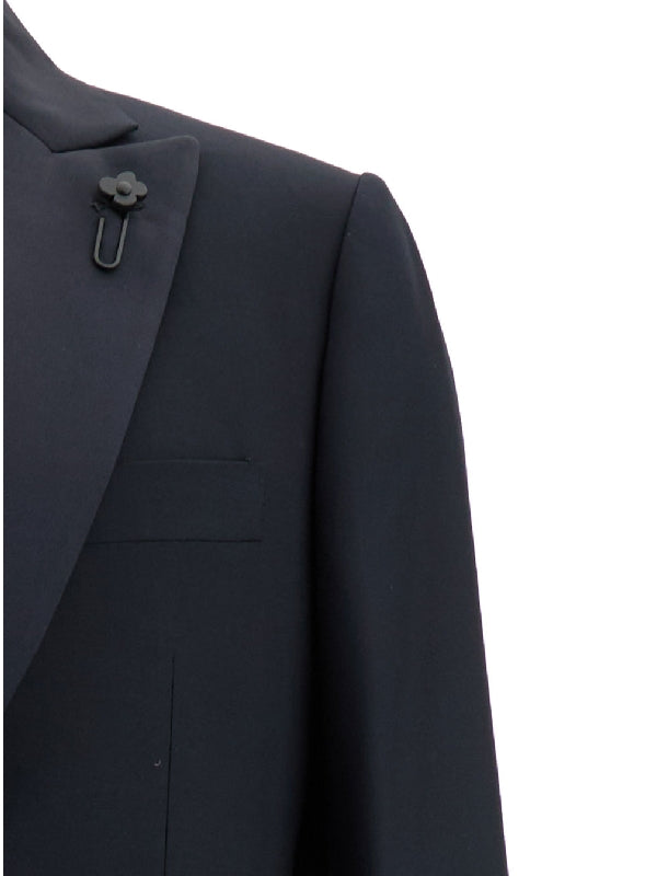 Boutonniere Wool Single Set-Up Suit