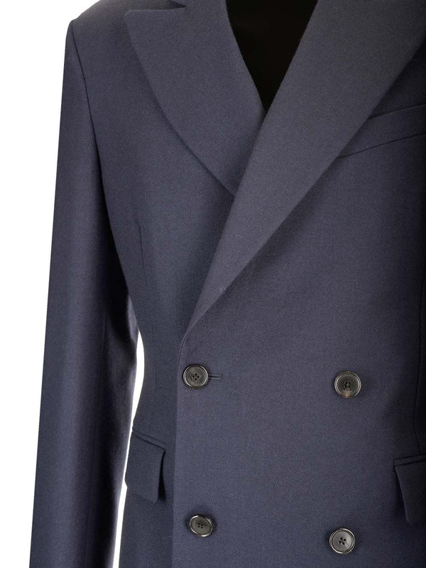 LOEWE - Wool Blend Double Breasted Jacket - Jente