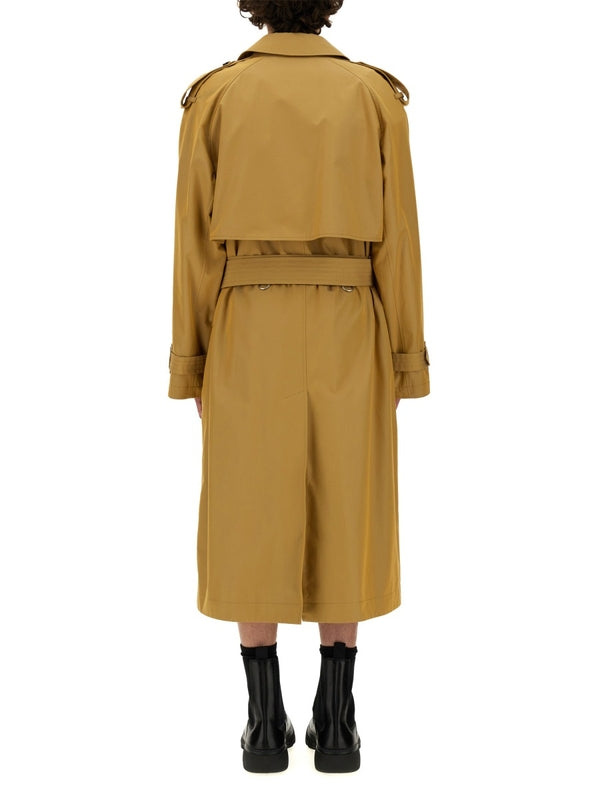 Belt Detail Cotton Trench Coat