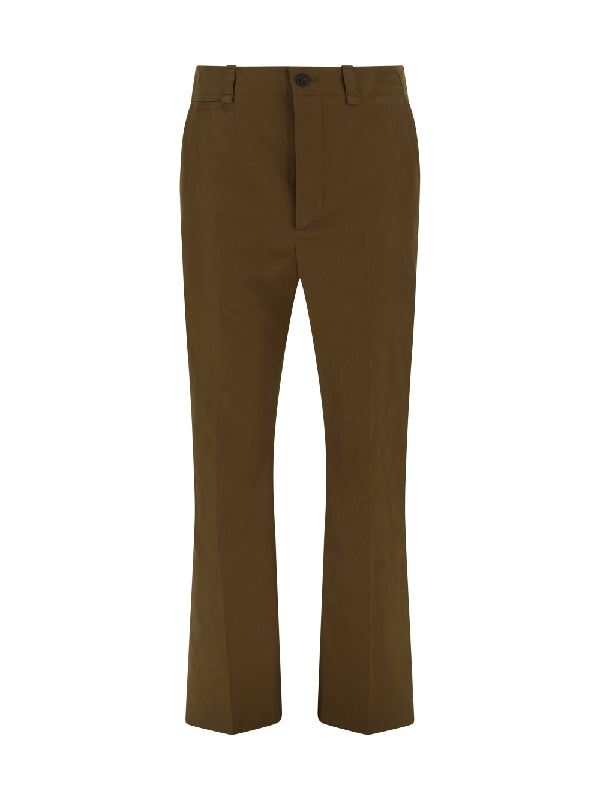 Cotton Tailored Pants