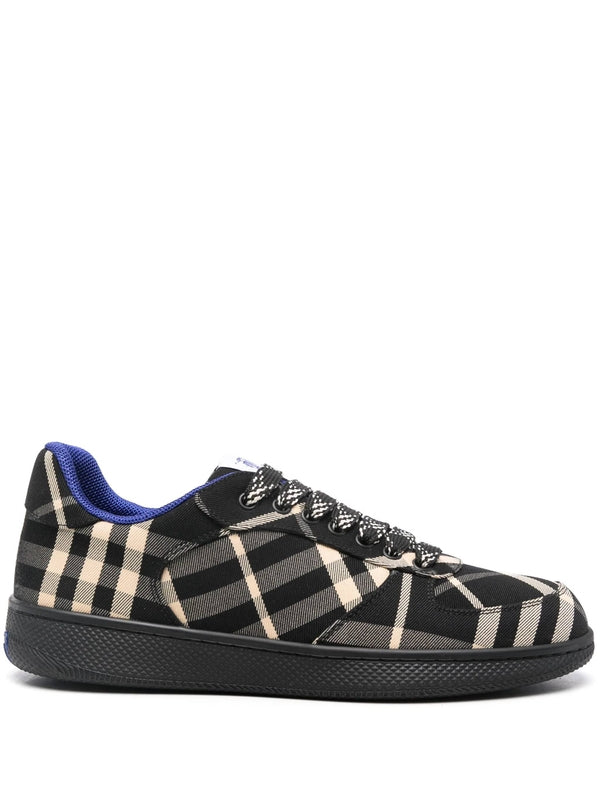 Terrace Check Pattern Sneakers