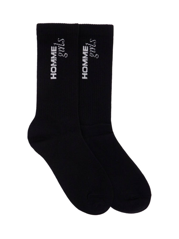 Logo Ribbed Cotton Socks 3-Pack