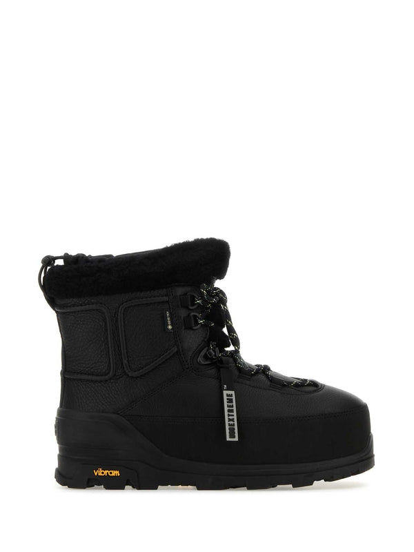 Ugg Black Lace-Up Boots