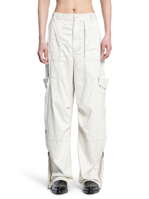 White Cargo Pants