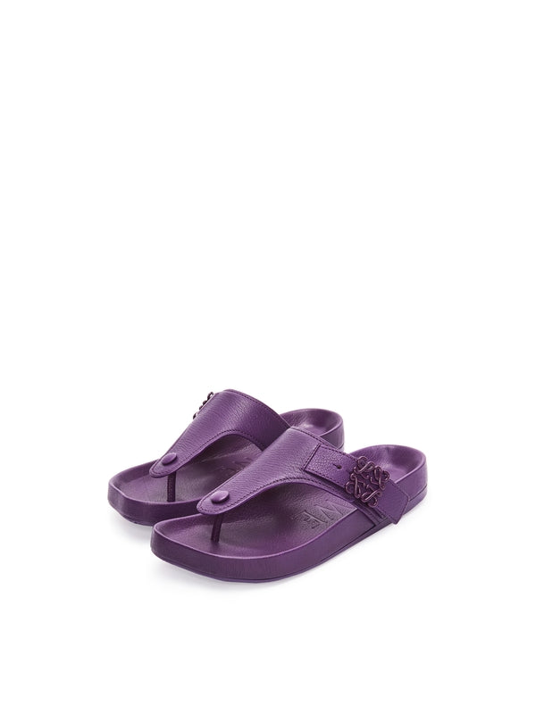 Anagram Logo Buckle Sandals