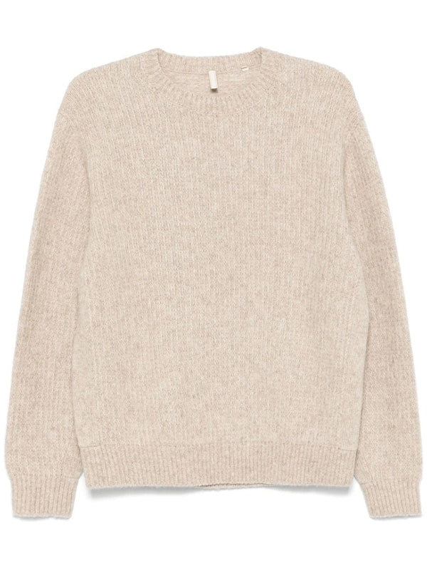 Beige Cotton Alpaca Knit