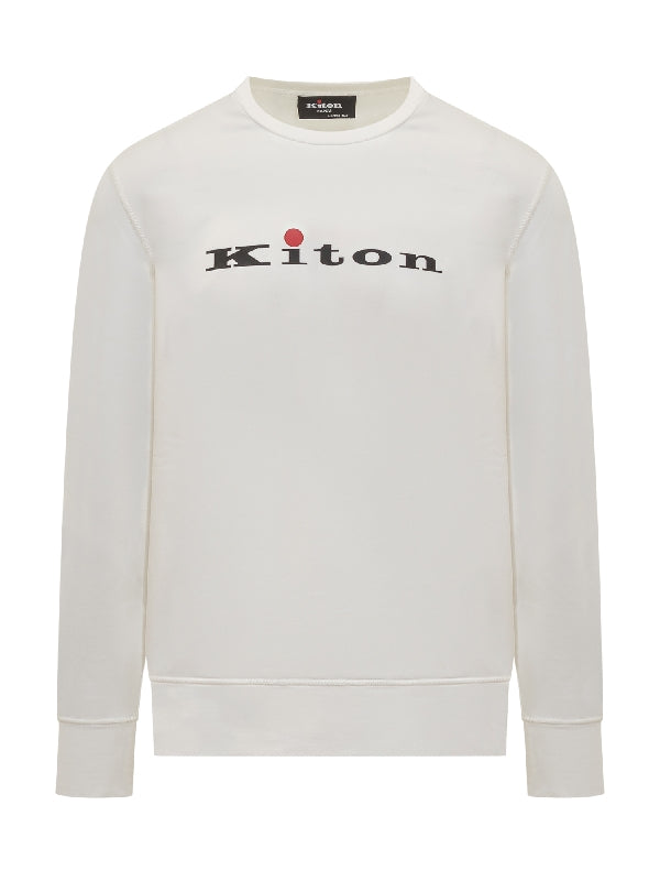 Logo Print Cotton Sweatshirt