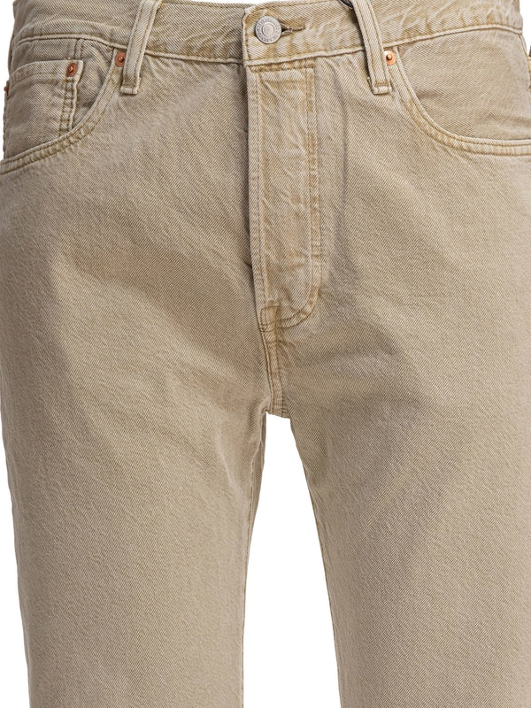 Levi'S Beige Denim Pants