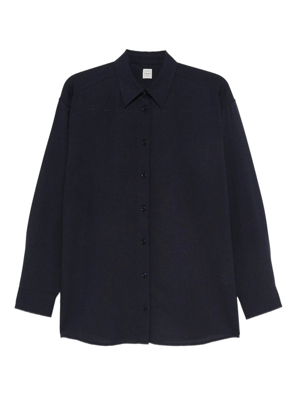 Toteme Navy Shirts & Blouses