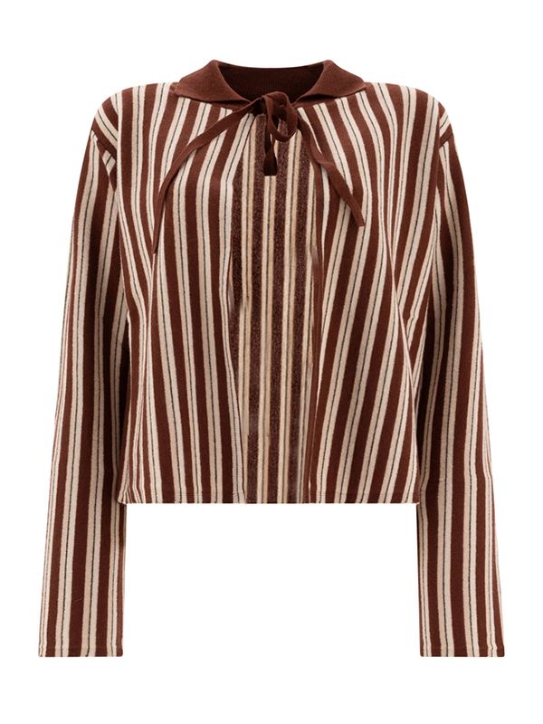 Hogan Stripe Wool Cashmere Knit