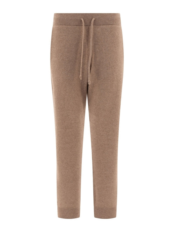 Drawstring Cashmere Jogger Pants
