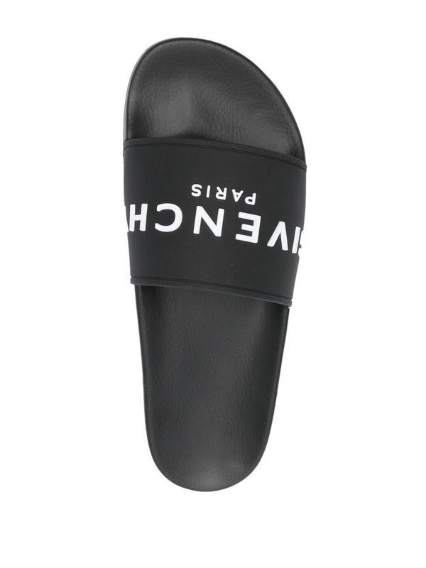 Givenchy Black Slides