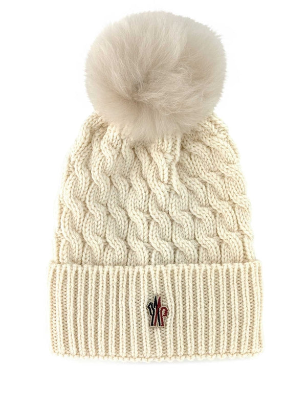 Moncler Ivory Beanies