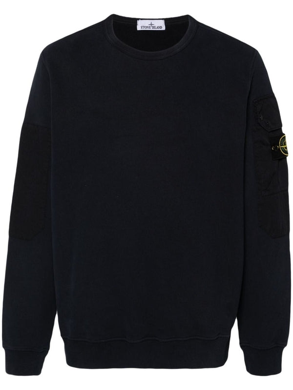 Wappen Patch Cotton Sweatshirt