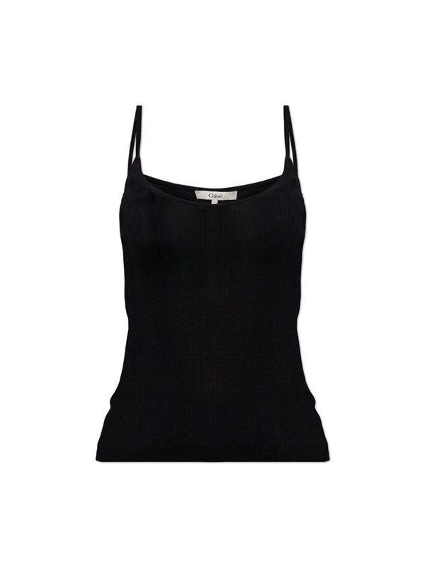 Back Logo Adornment Rib Tank
  Top