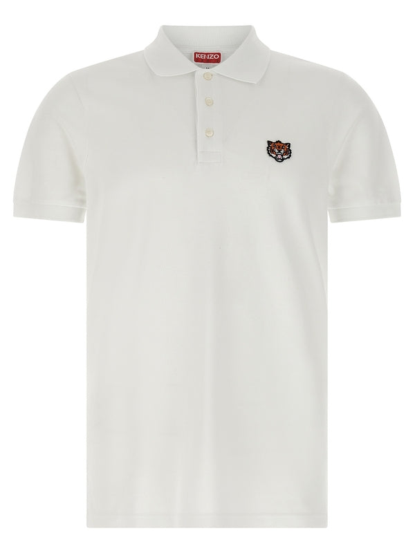 Kenzo White Polo Shirts
