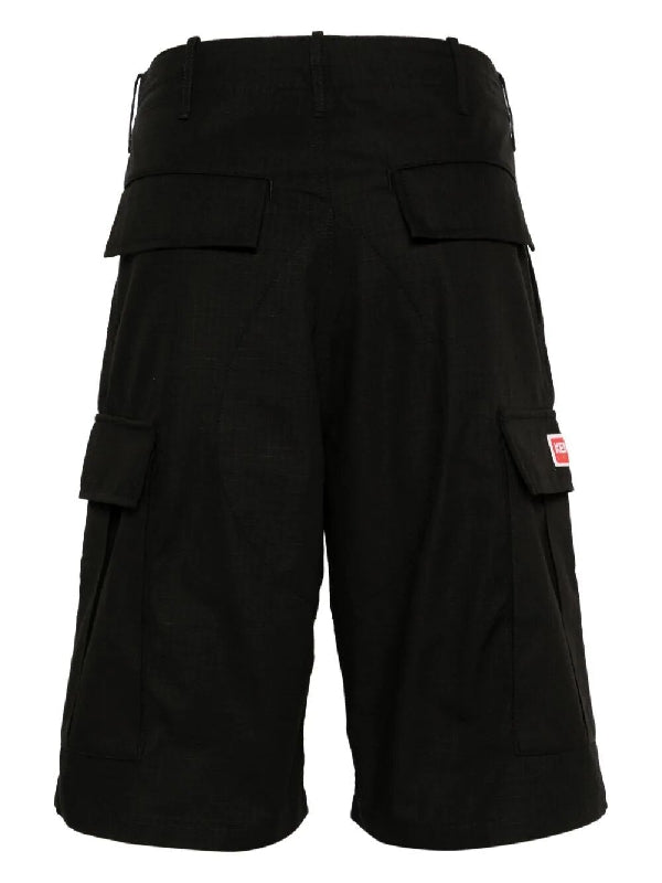 Workwear Cotton Cargo Bermuda Pants