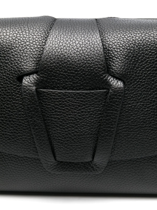 MABRA Grained Leather Crossbody Bag