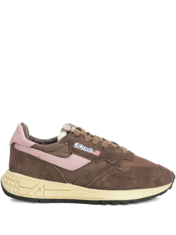 Autry Brown Low Top Sneakers