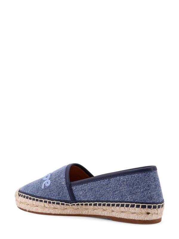 Logo Denim Espadrilles