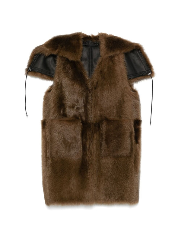 Amica Shearling Vest