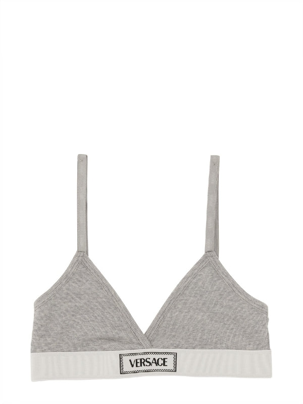 Logo Band Cotton Bra