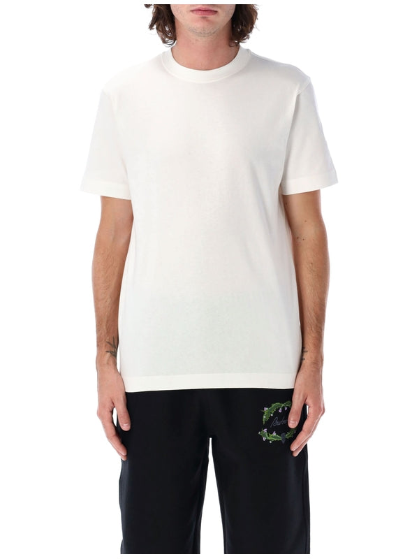 BURBERRY - Back Animal Logo Printing
  Cotton Short Sleeve T-Shirt - Jente