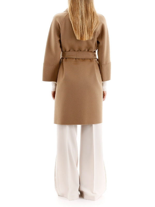 Arona Belted Wool Coat - Jente