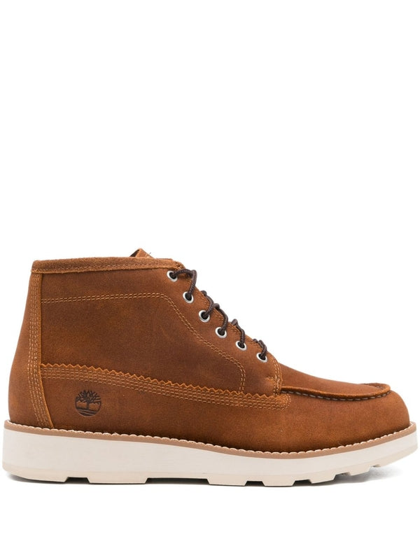 Timberland Brown Lace-Up Boots