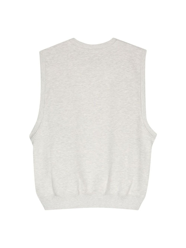 Logo Embroidery Cotton Vest