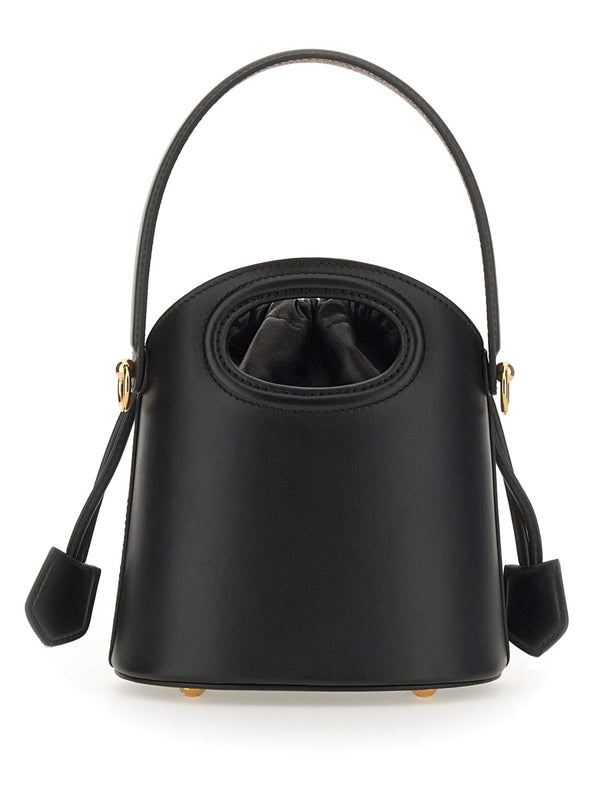 Black Mini Bucket Bag