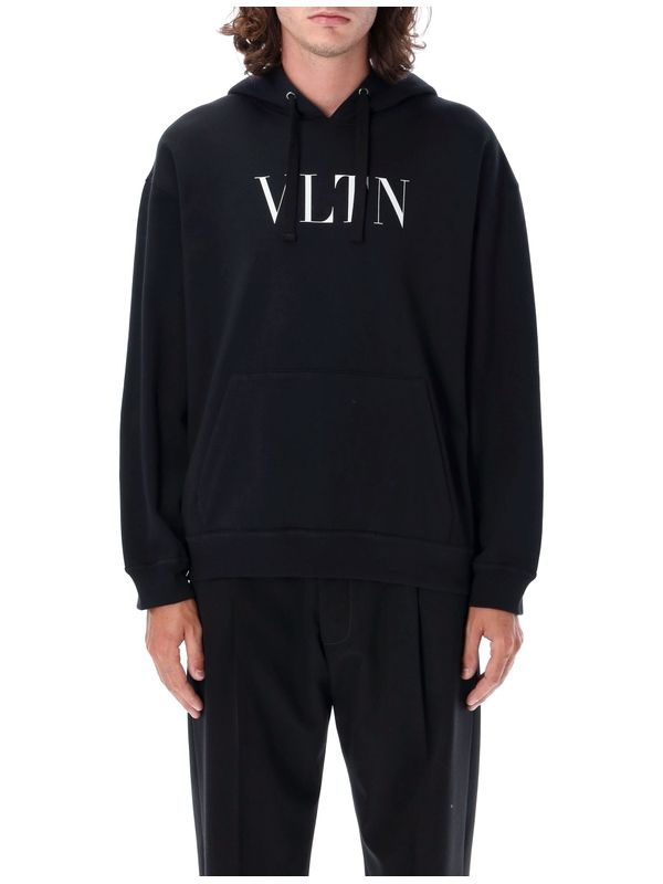 VLTN 徽标印花兜帽