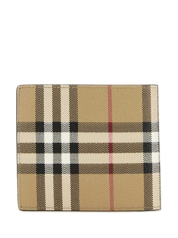 Check Coin Pocket Bi-Fold Wallet