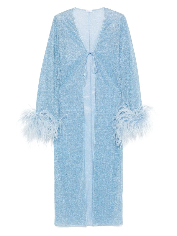 Oseree Skyblue Midi Dress