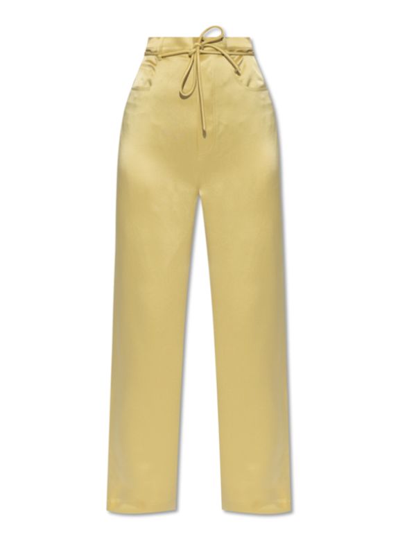 Satp Drawstring Satin Pants