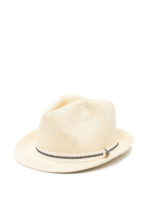 Strap Decoration Fedora Hat