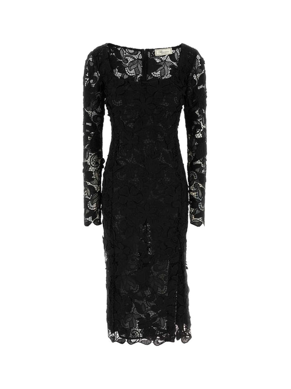 Blumarine Black Midi Dress
