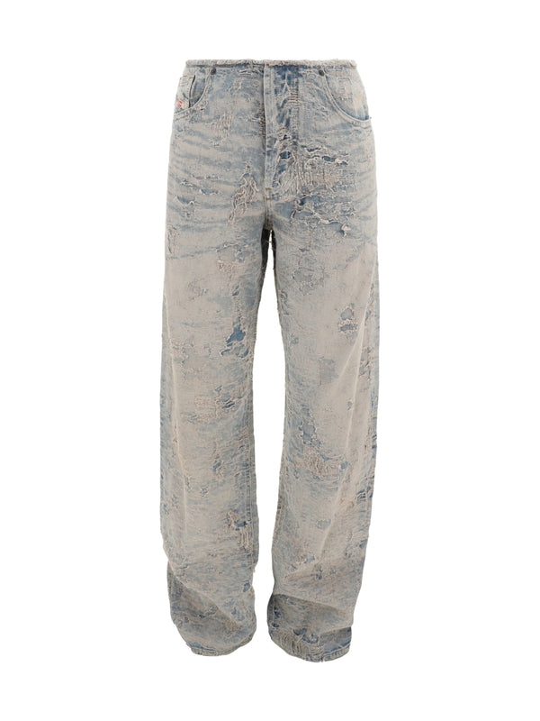 DIESEL - Arker Straight Denim Pants - Jente