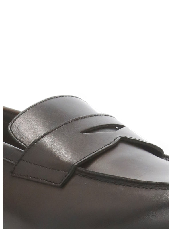 Brown Leather Loafers