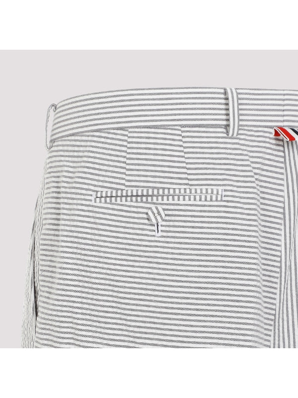 4-Bar Seersucker Stripe Pants