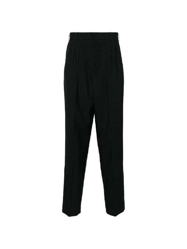 Pleated Wool Pants
