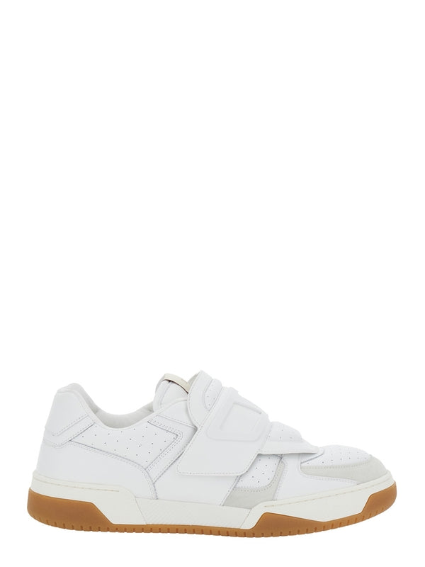 Valentino White Low Top Sneakers